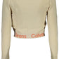 Calvin Klein Beige Lyocell Women Sweater