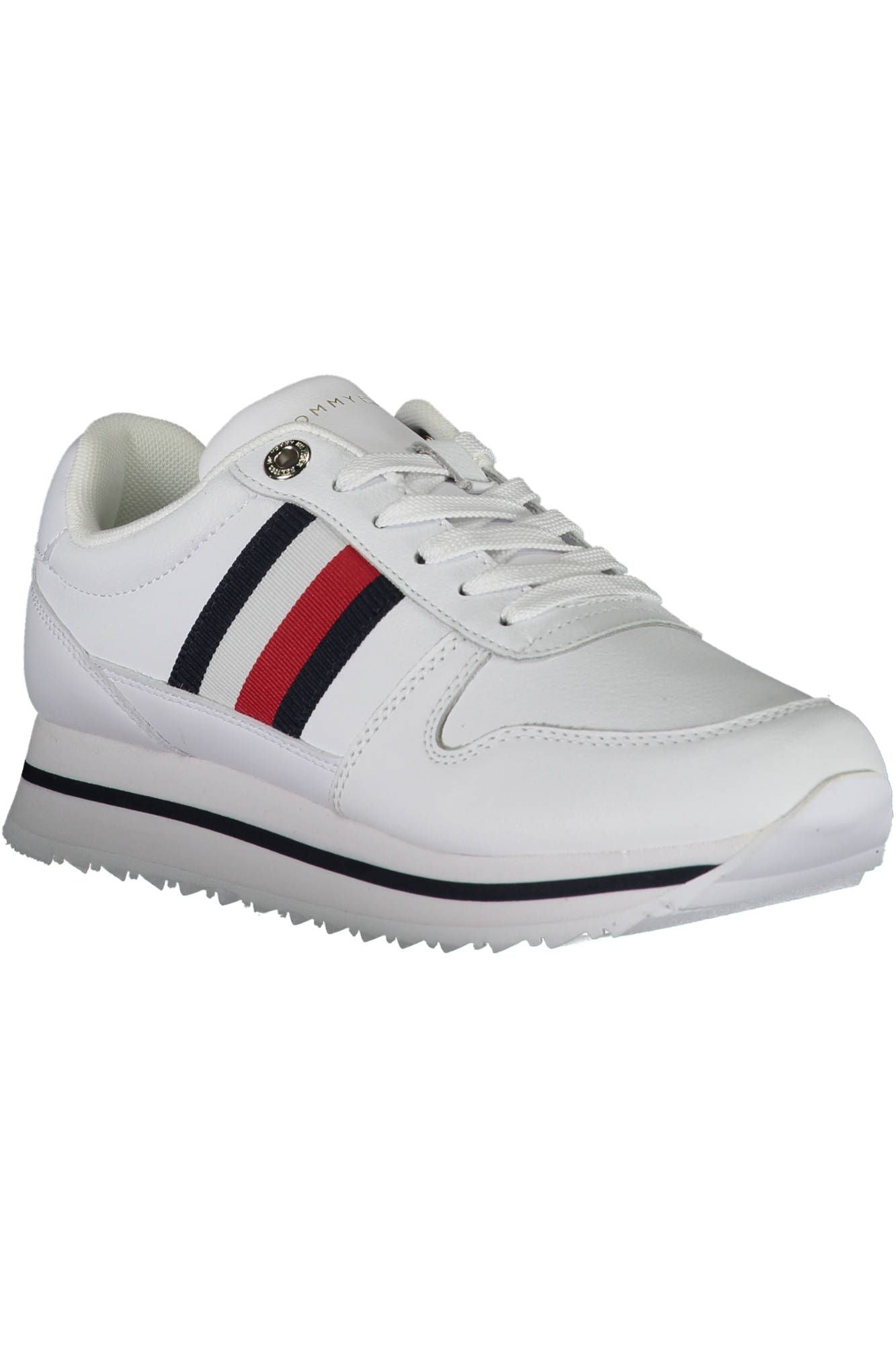 Tommy Hilfiger White Polyester Women Sneaker