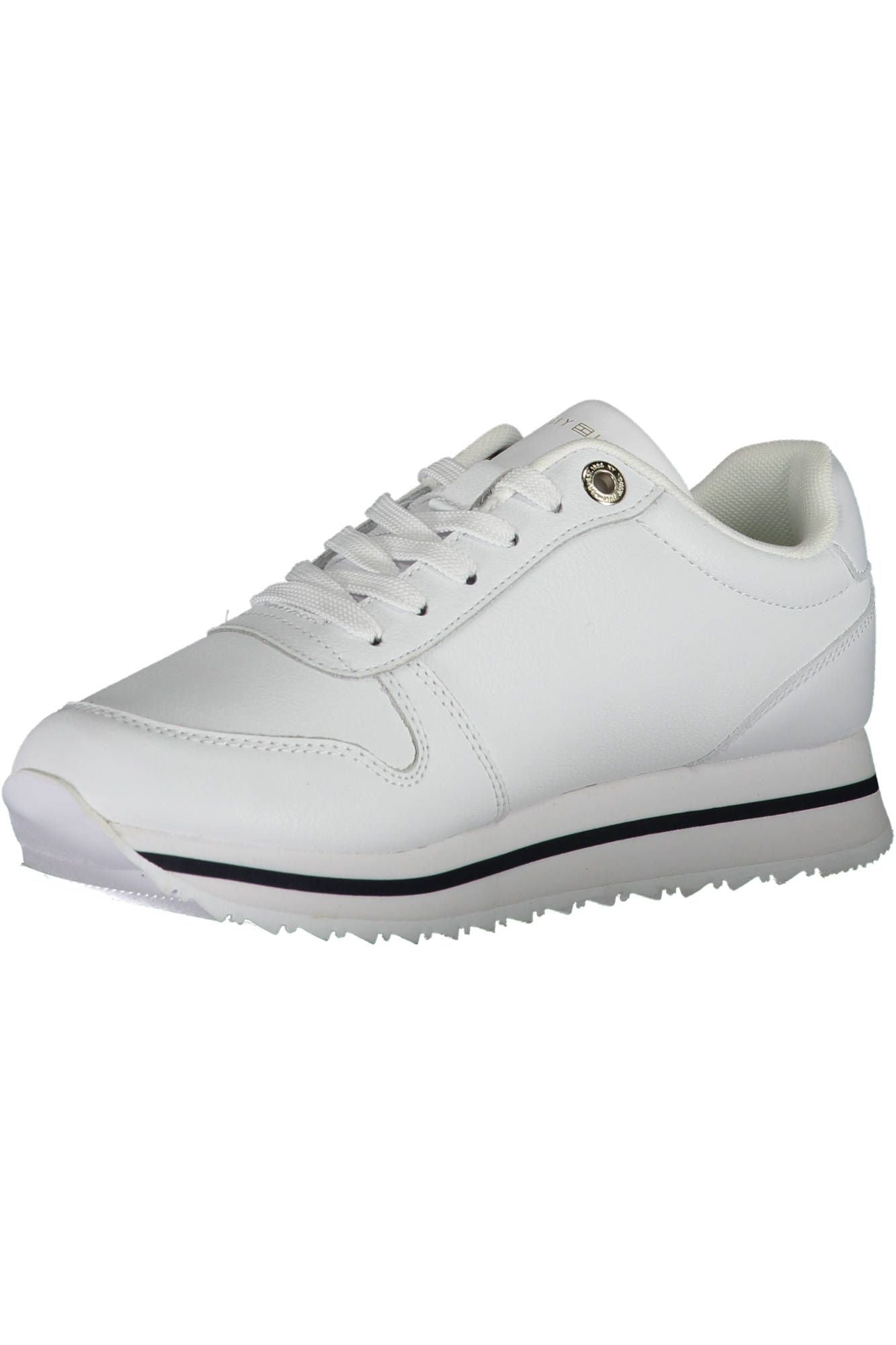 Tommy Hilfiger White Polyester Women Sneaker