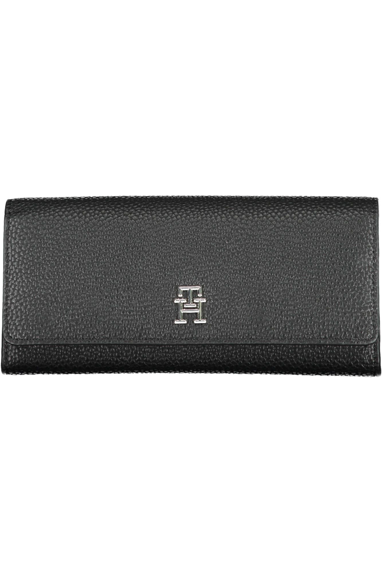 Tommy Hilfiger Black Polyurethane Women Wallet