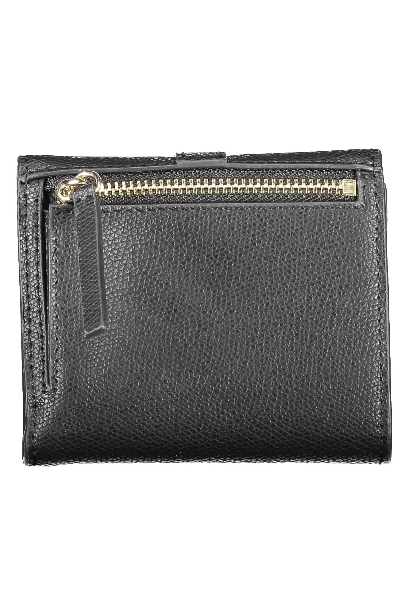 Tommy Hilfiger Black Polyurethane Women Wallet