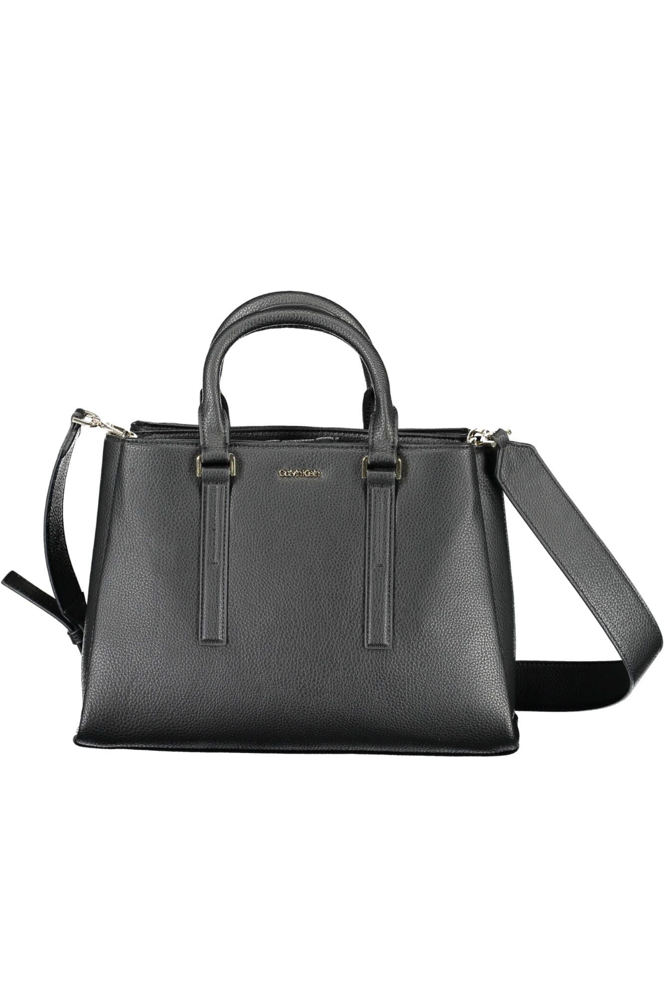 Calvin Klein Black Polyester Women Handbag