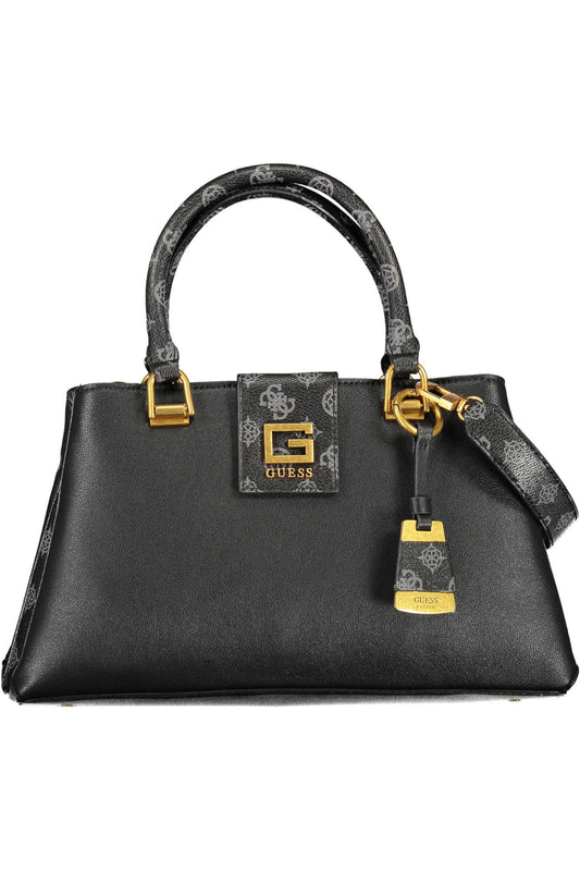 Guess Jeans Black Polyurethane Women Handbag