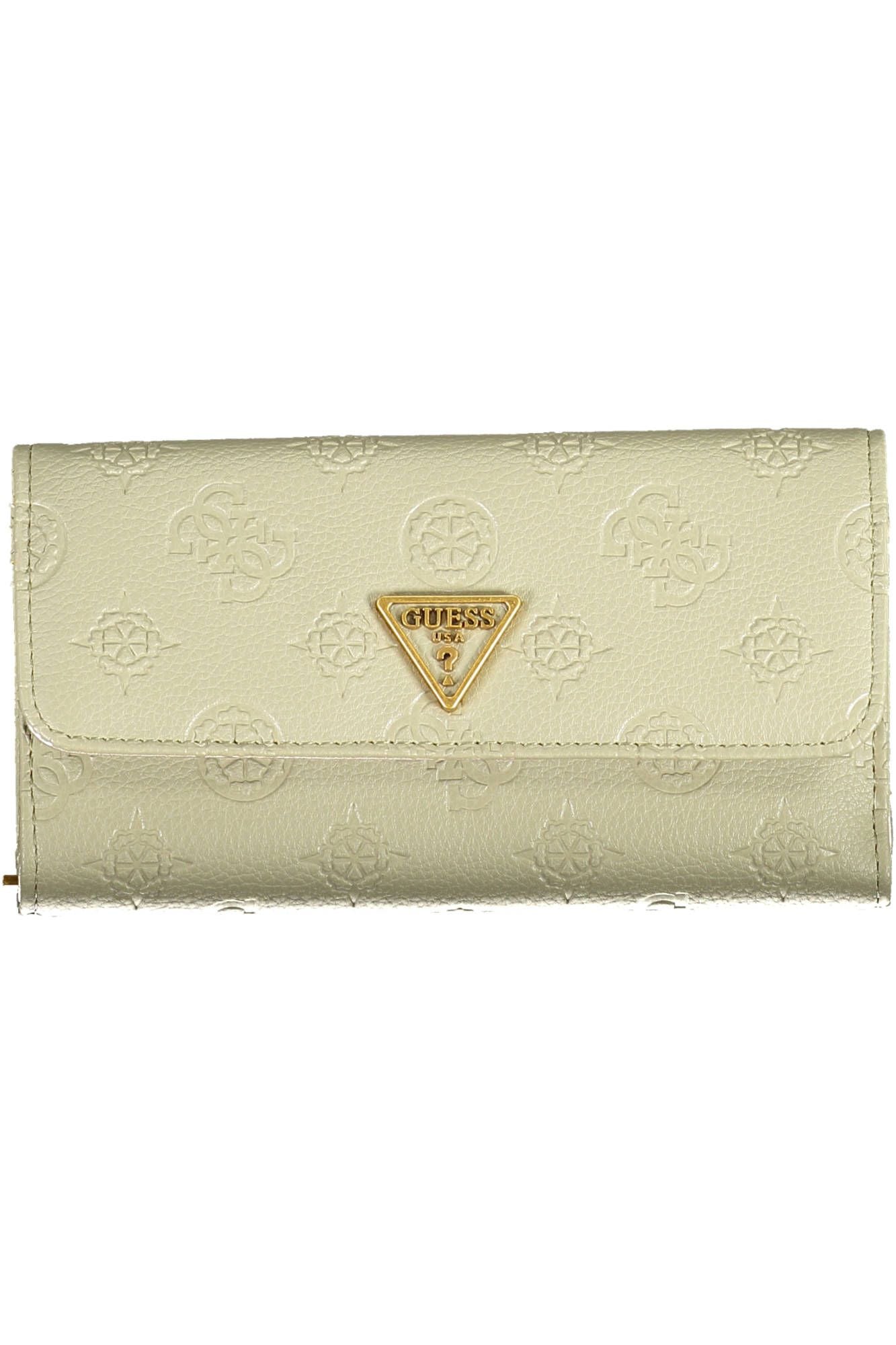 Guess Jeans Green Polyurethane Women Wallet