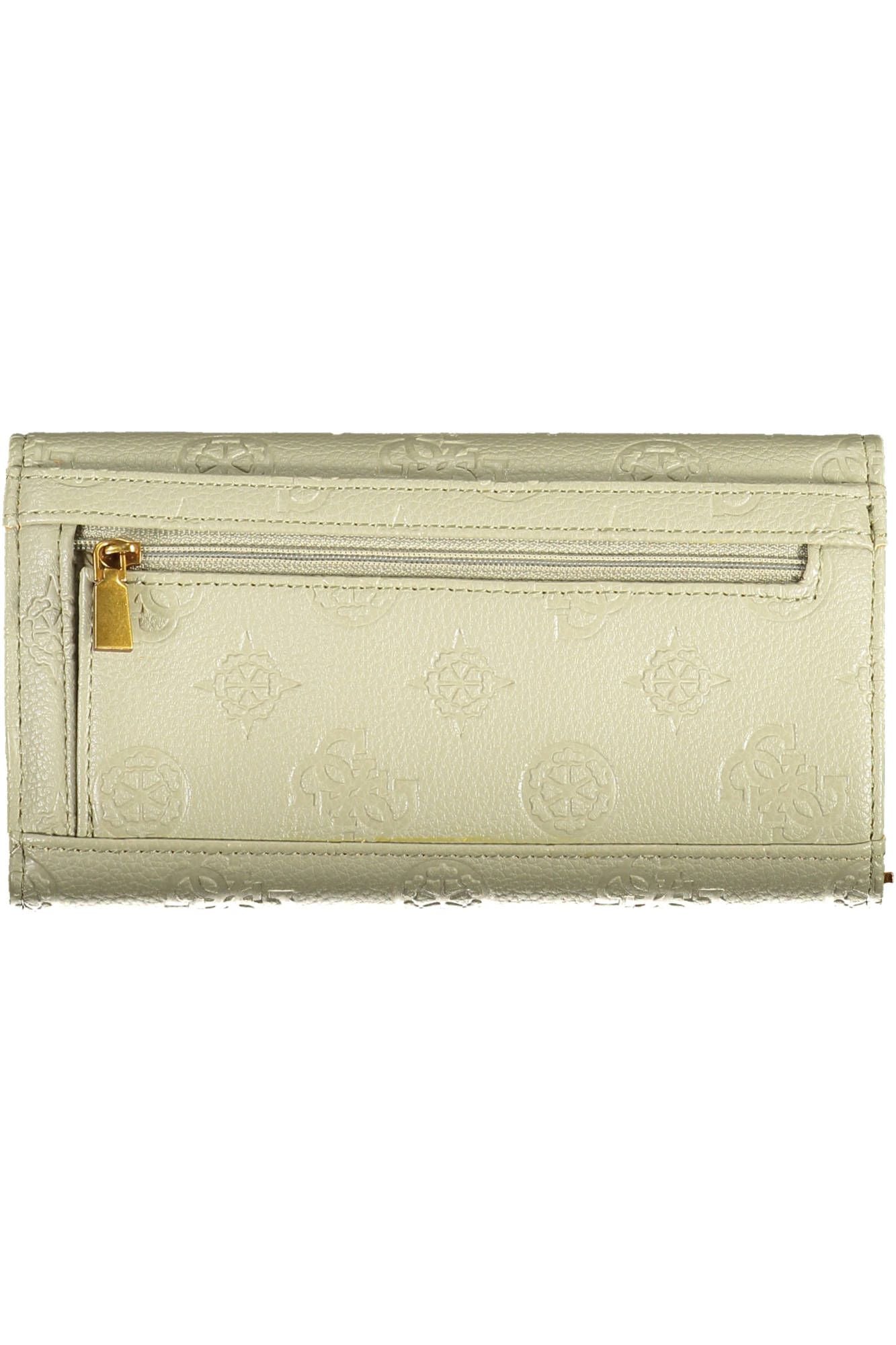 Guess Jeans Green Polyurethane Women Wallet