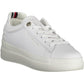 Tommy Hilfiger White Polyester Women Sneaker