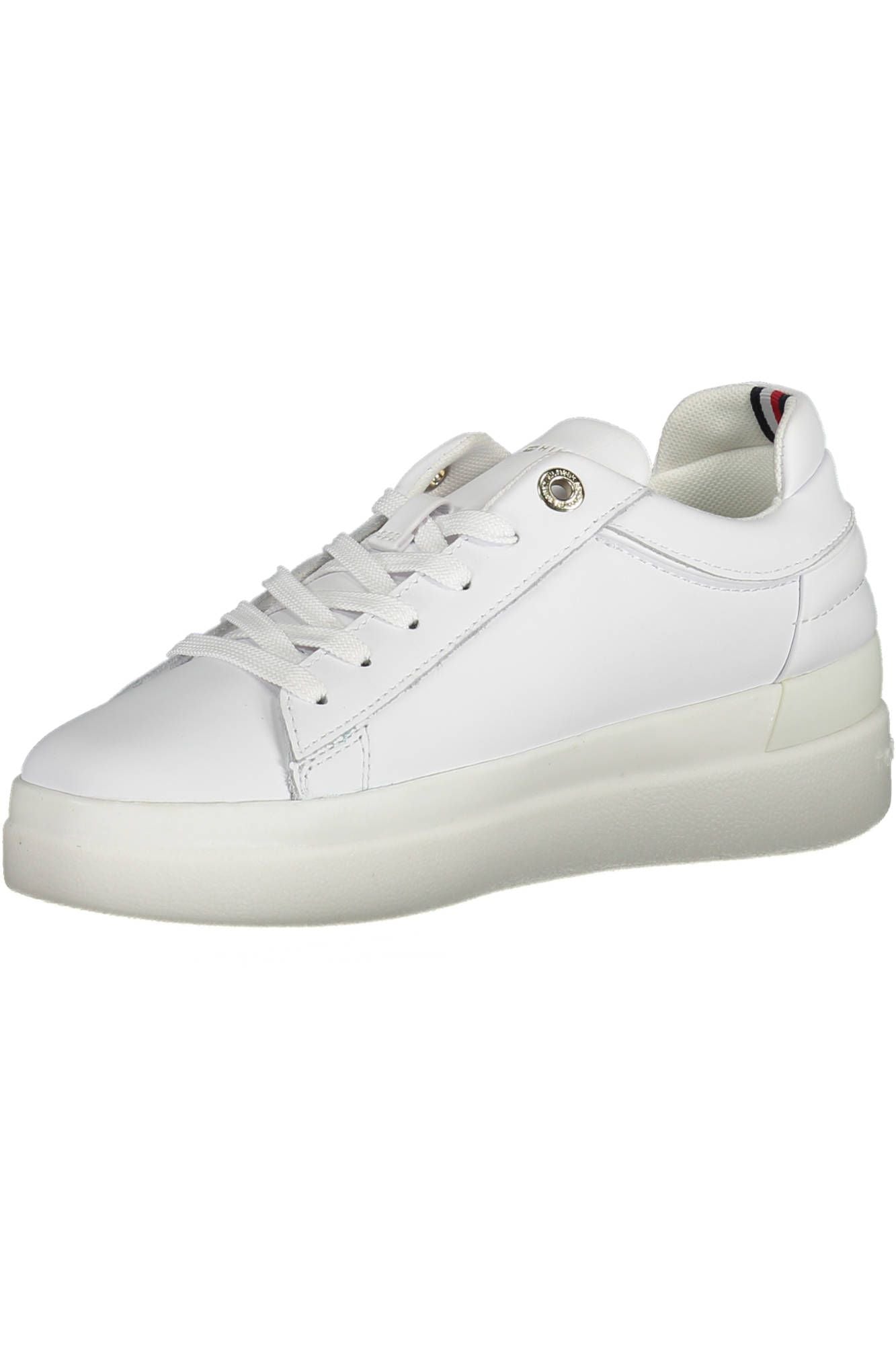 Tommy Hilfiger White Polyester Women Sneaker