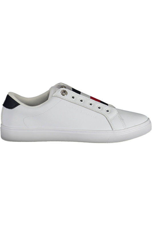 Tommy Hilfiger White Leather Women Sneaker