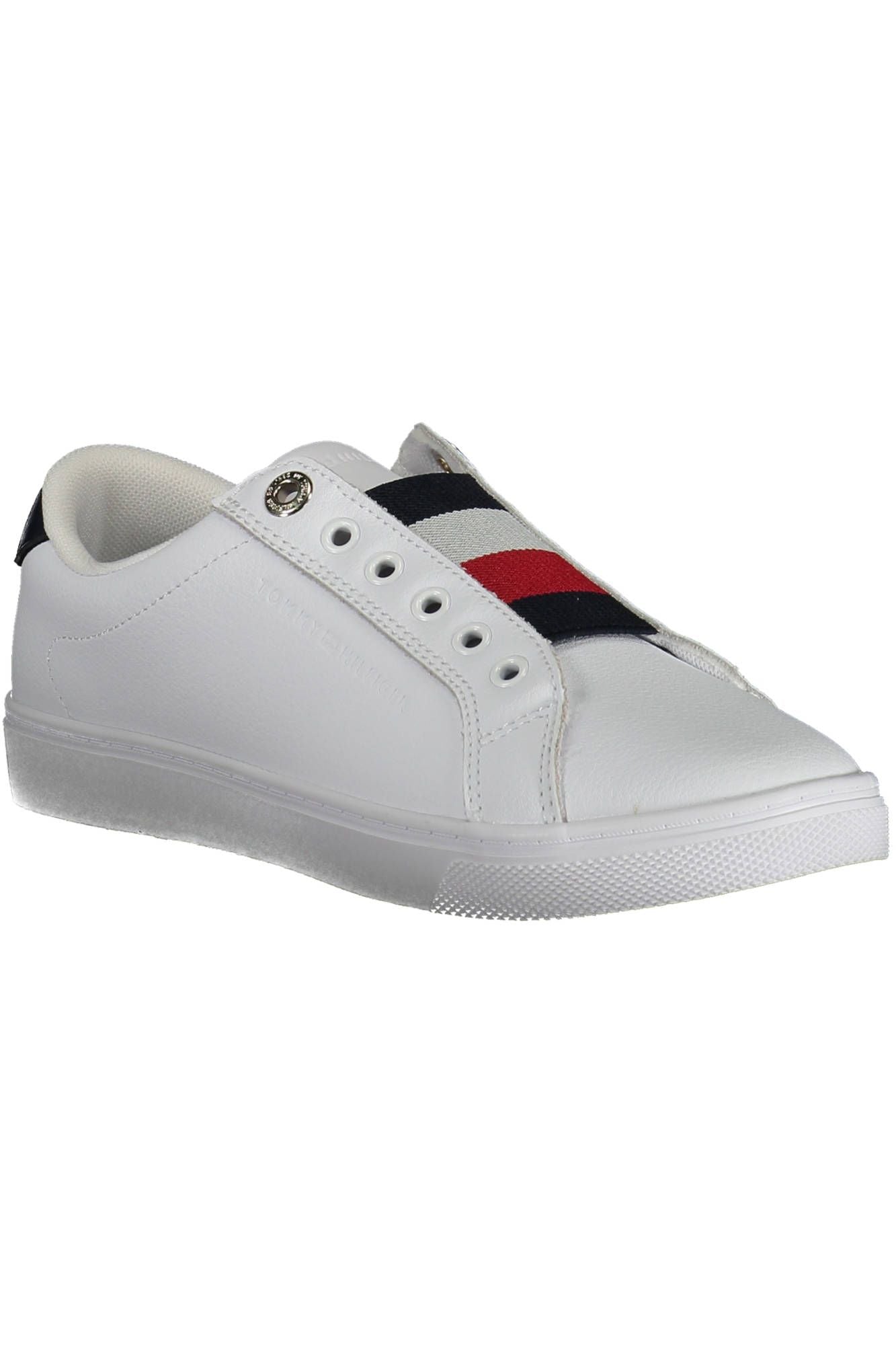 Tommy Hilfiger White Leather Women Sneaker