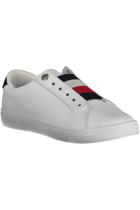 Tommy Hilfiger White Leather Women Sneaker