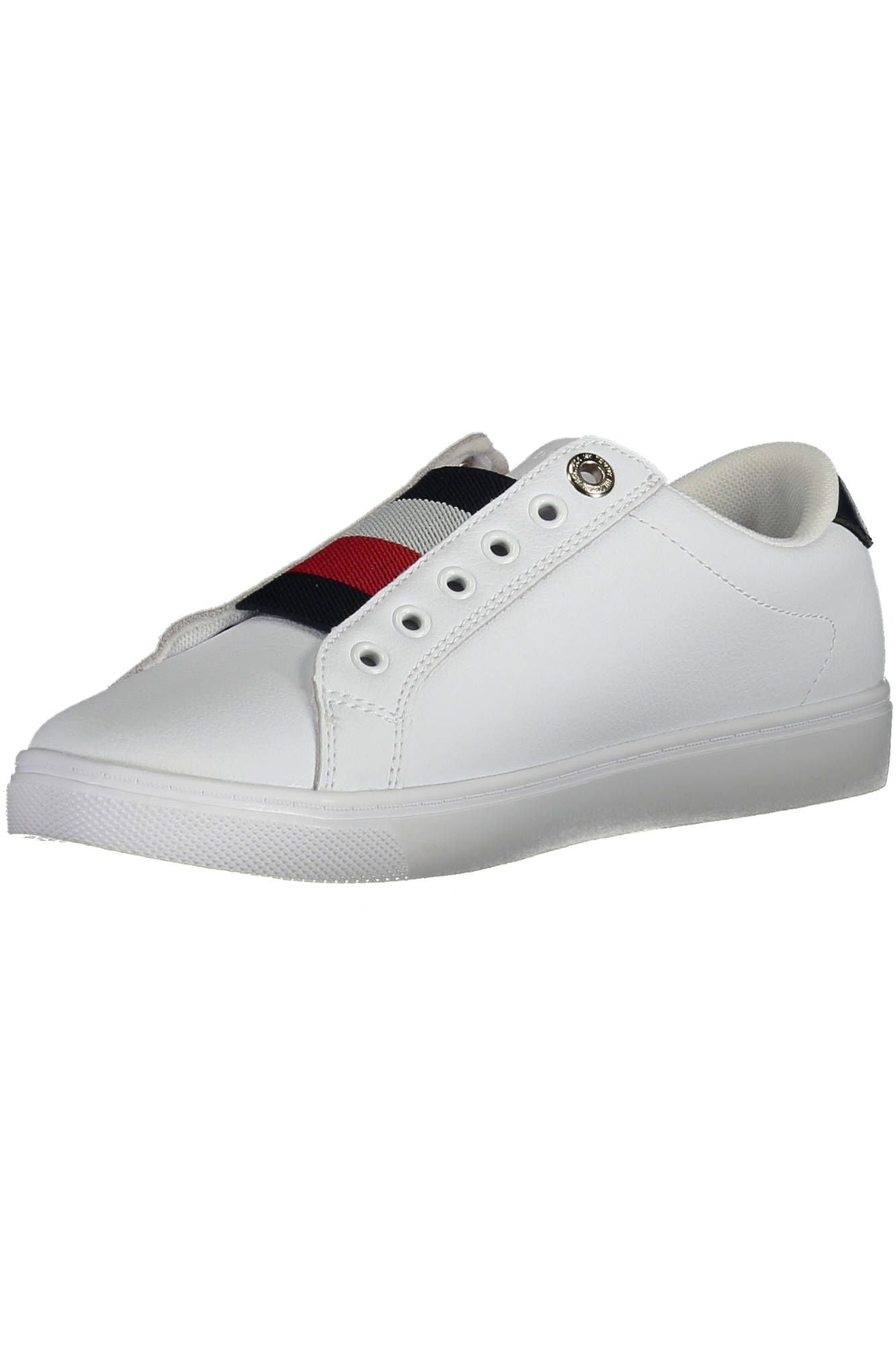 Tommy Hilfiger White Leather Women Sneaker