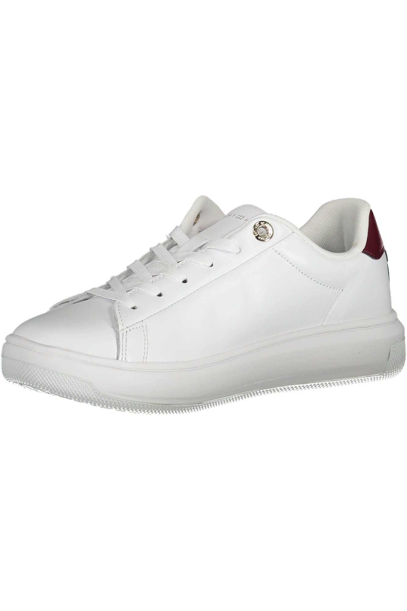 Tommy Hilfiger White Polyester Women Sneaker