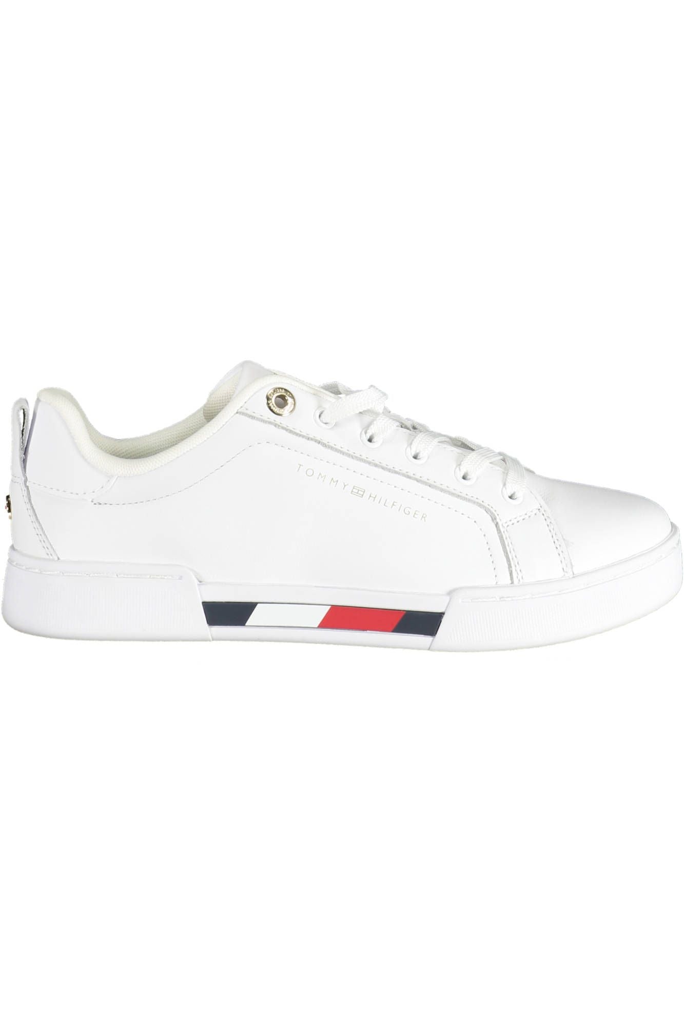 Tommy Hilfiger White Polyester Women Sneaker