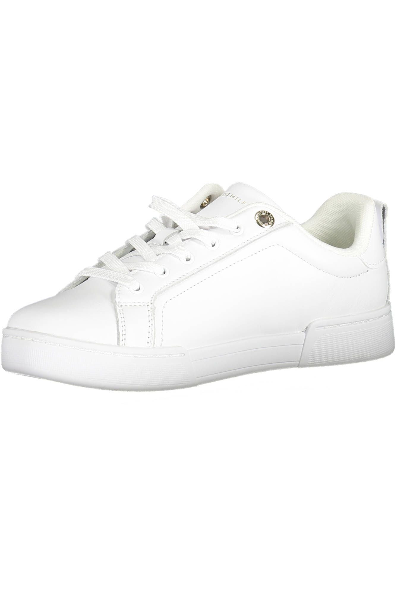 Tommy Hilfiger White Polyester Women Sneaker