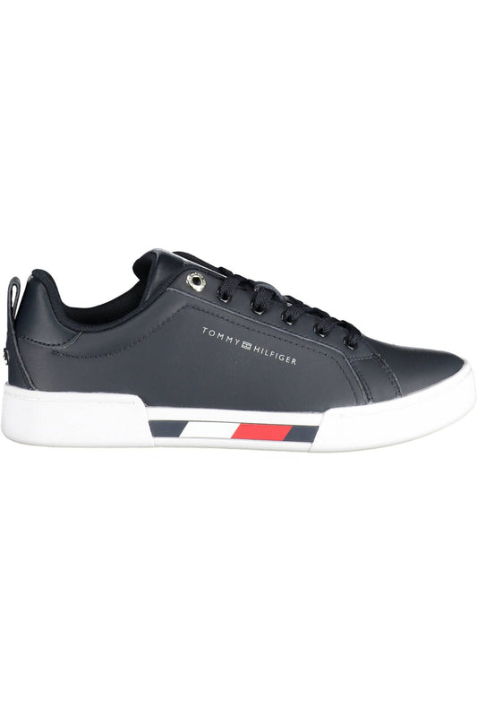 Tommy Hilfiger Blue Polyester Women Sneaker