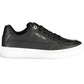 Tommy Hilfiger Black Leather Women Sneaker