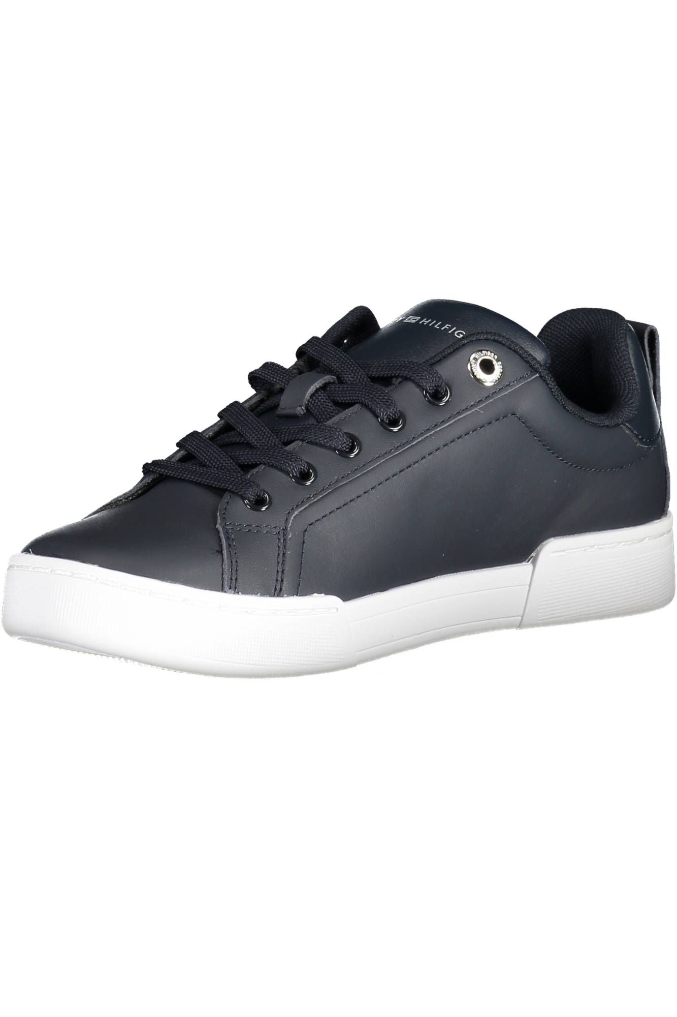 Tommy Hilfiger Blue Polyester Women Sneaker