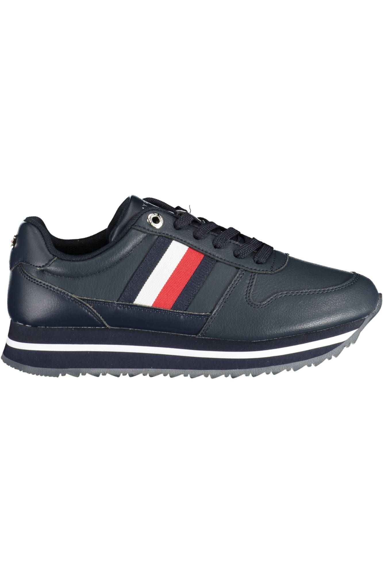 Tommy Hilfiger Blue Polyester Women Sneaker