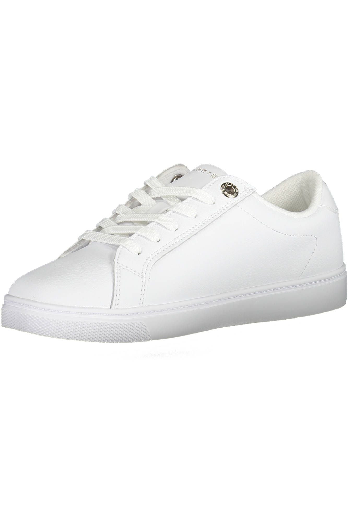 Tommy Hilfiger White Leather Women Sneaker