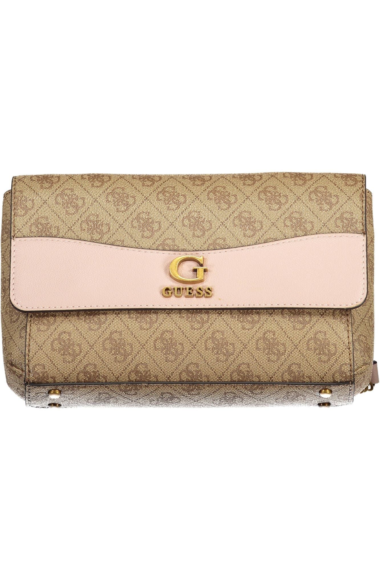 Guess Jeans Beige Polyurethane Women Handbag