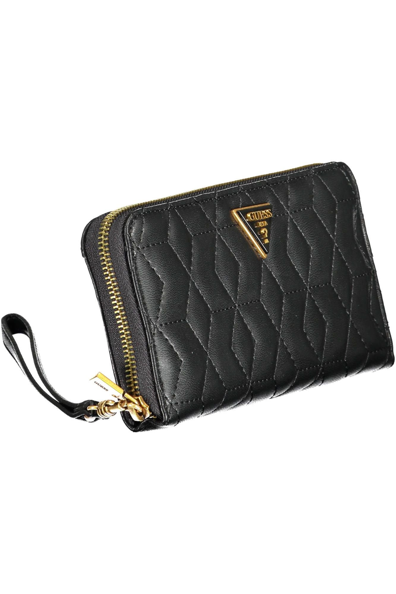 Guess Jeans Black Polyurethane Women Wallet