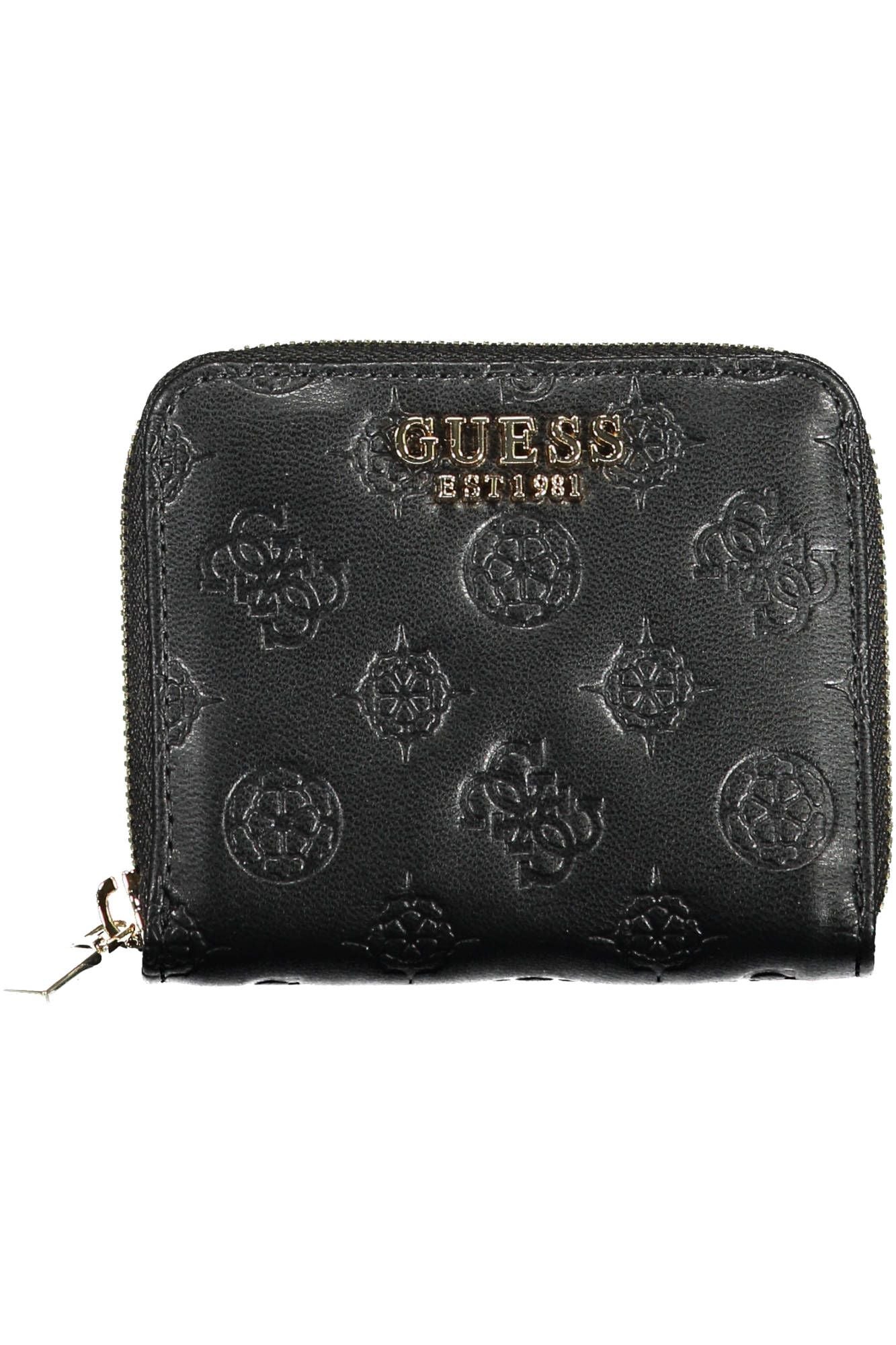 Guess Jeans Black Polyurethane Women Wallet