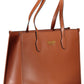 Guess Jeans Brown Polyethylene Women Handbag