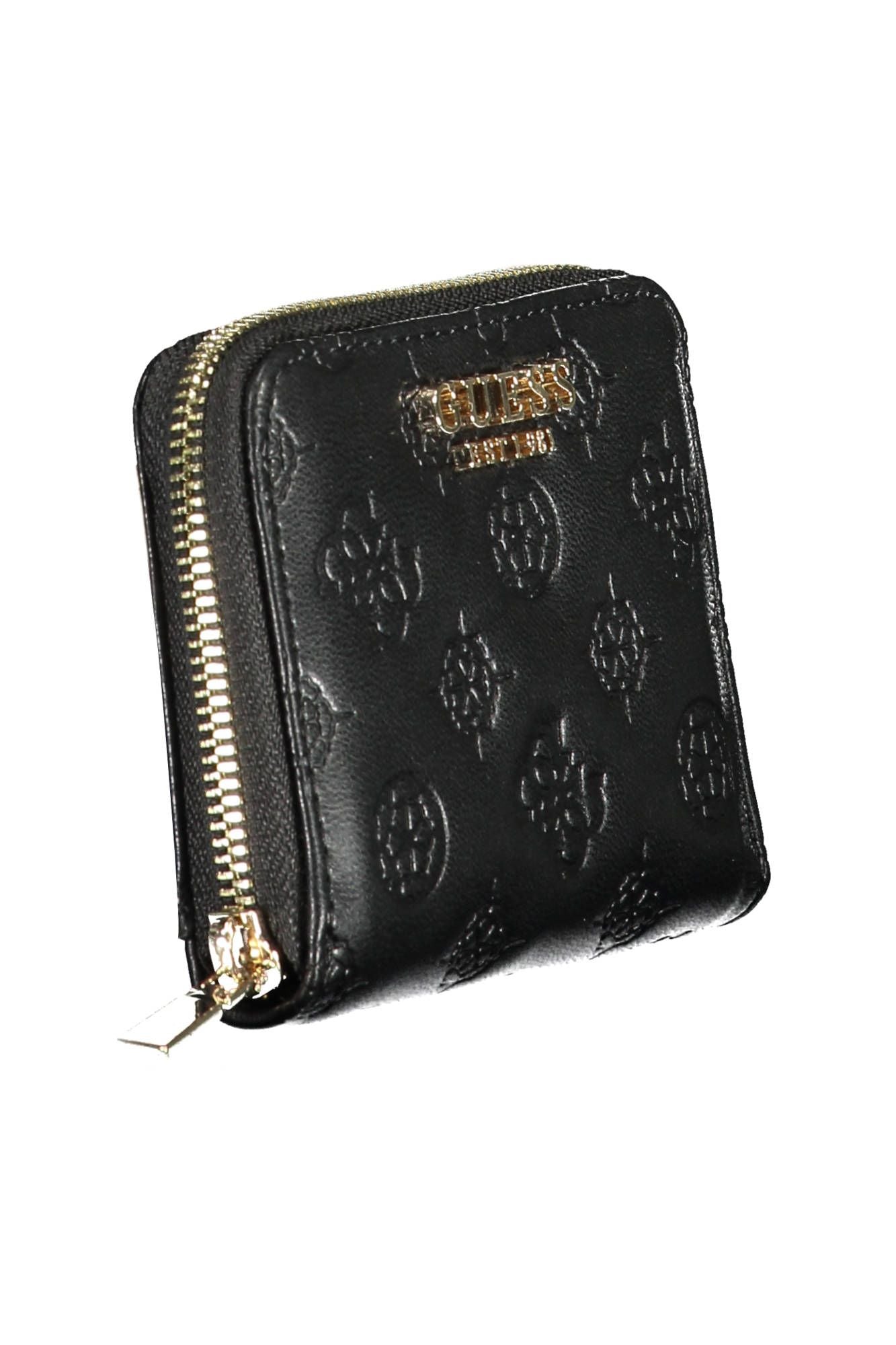 Guess Jeans Black Polyurethane Women Wallet