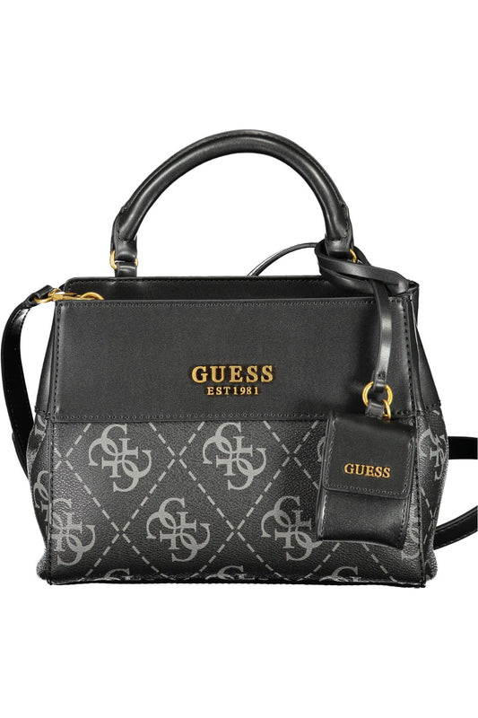 Guess Jeans Black Polyurethane Women Handbag