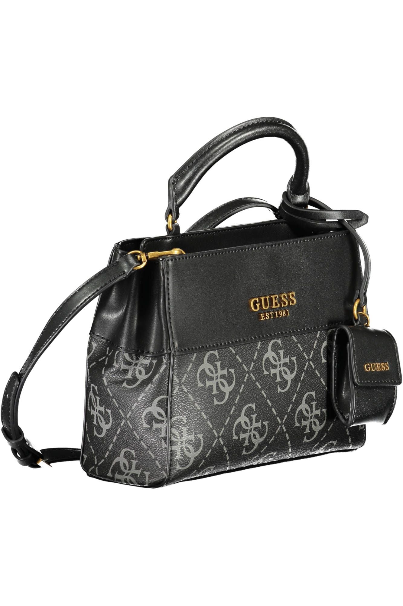 Guess Jeans Black Polyurethane Women Handbag