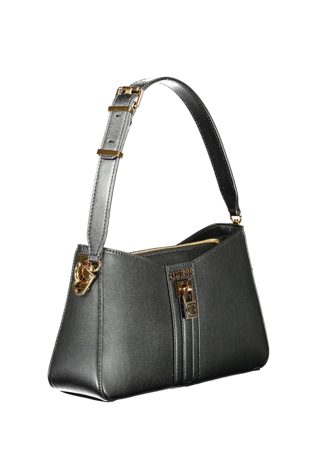 Guess Jeans Black Polyurethane Women Handbag