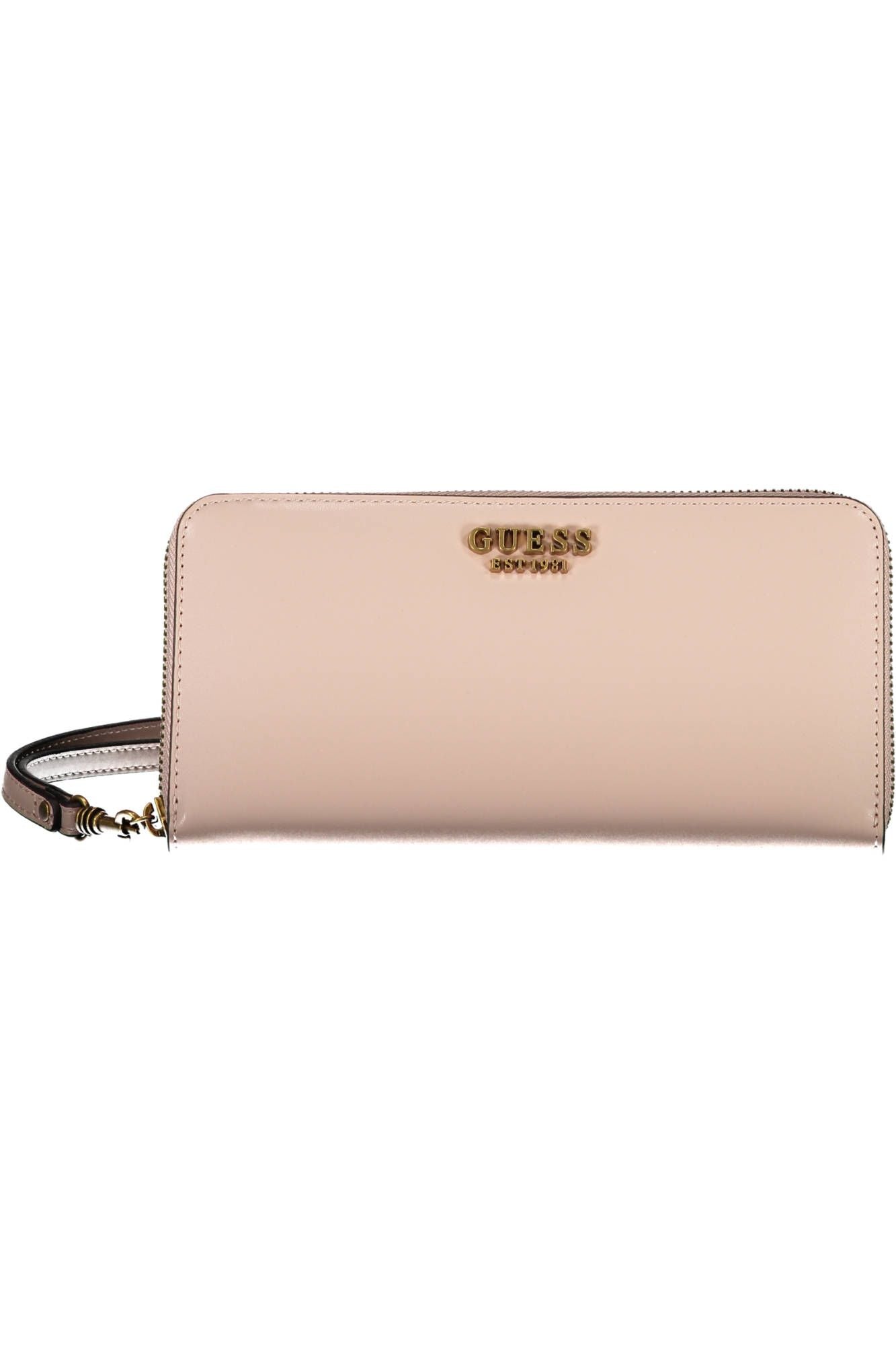 Guess Jeans Pink Polyurethane Women Wallet