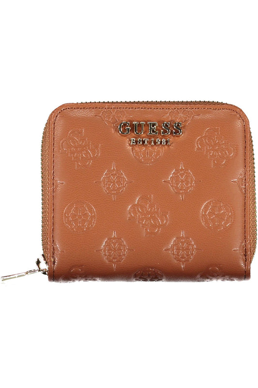 Guess Jeans Brown Polyurethane Women Wallet