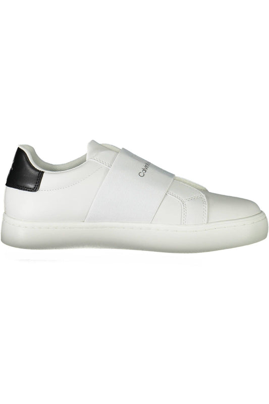 Calvin Klein White Leather Women Sneaker