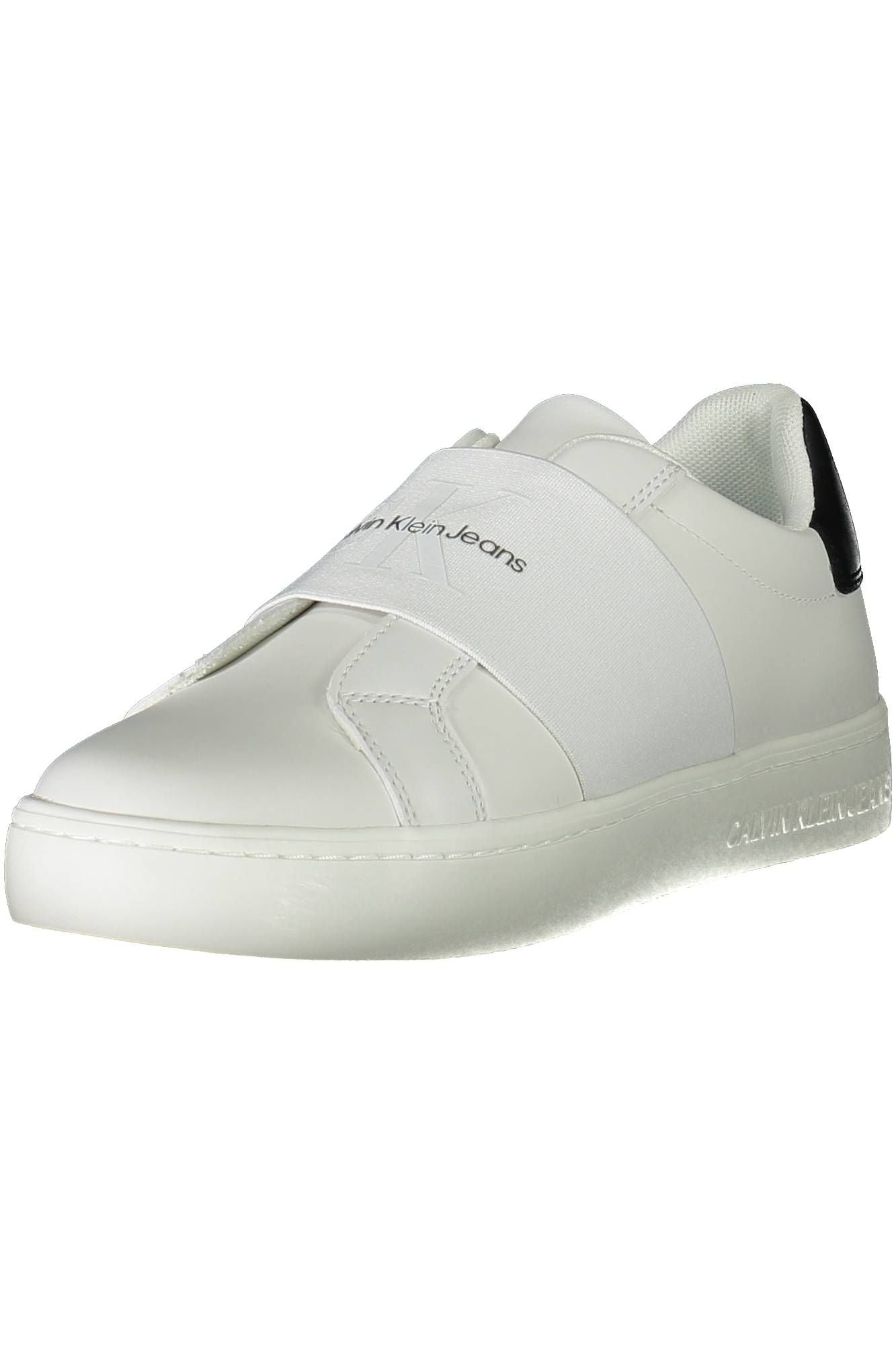 Calvin Klein White Leather Women Sneaker