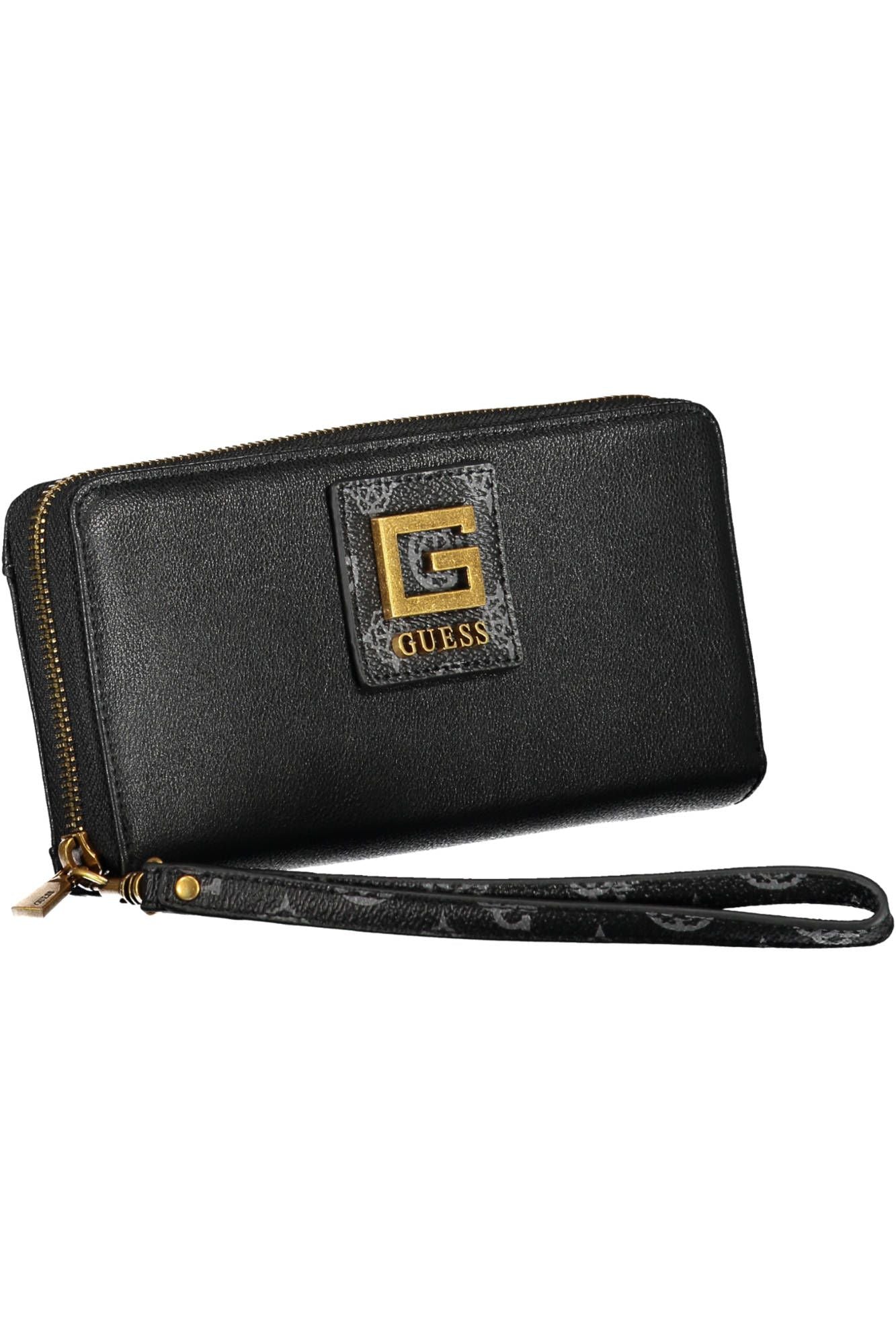 Guess Jeans Black Polyurethane Women Wallet