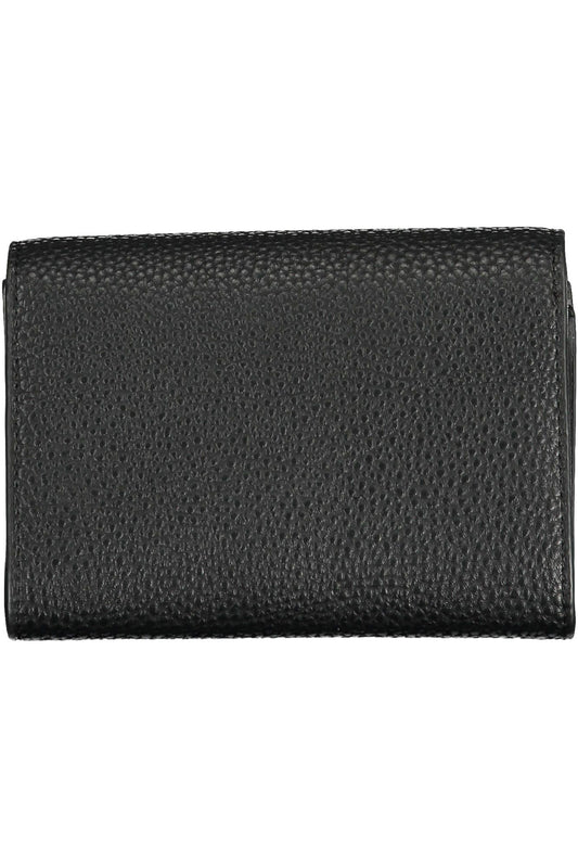 Tommy Hilfiger Black Polyurethane Women Wallet