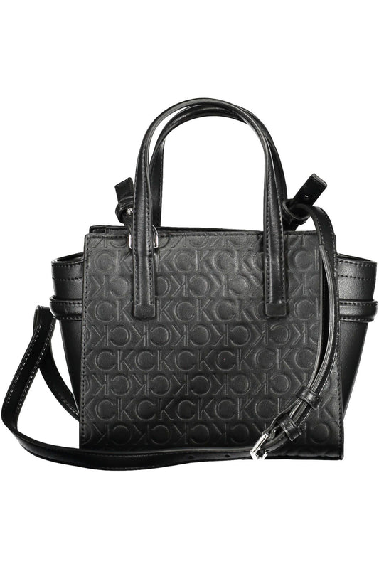 Calvin Klein Black Polyester Women Handbag