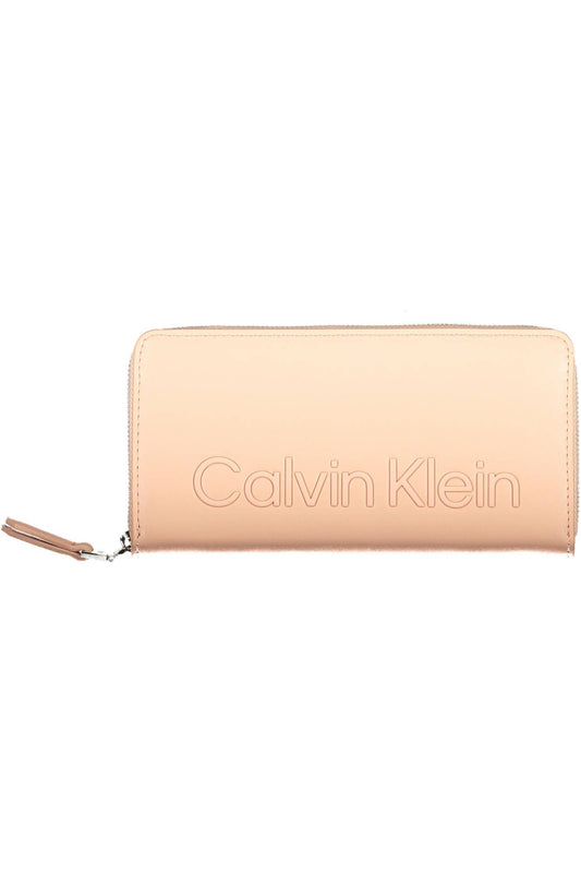 Calvin Klein Pink Polyester Women Wallet