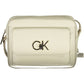 Calvin Klein White Polyester Women Handbag