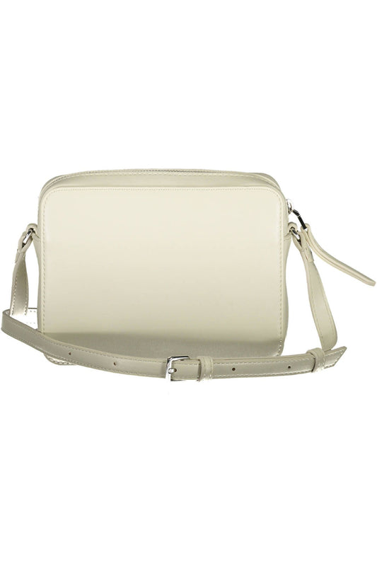 Calvin Klein White Polyester Women Handbag