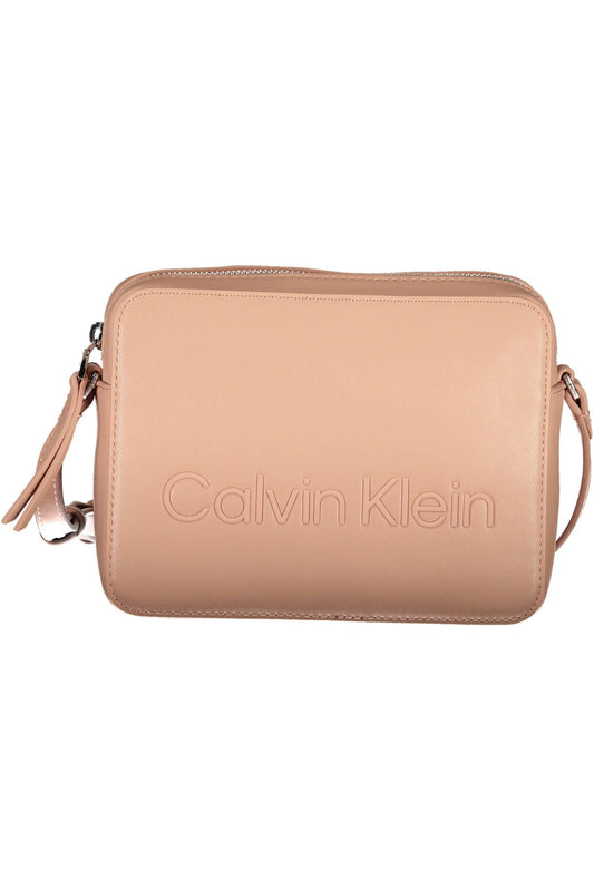 Calvin Klein Pink Polyester Women Handbag