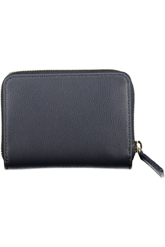 Tommy Hilfiger Blue Polyester Women Wallet