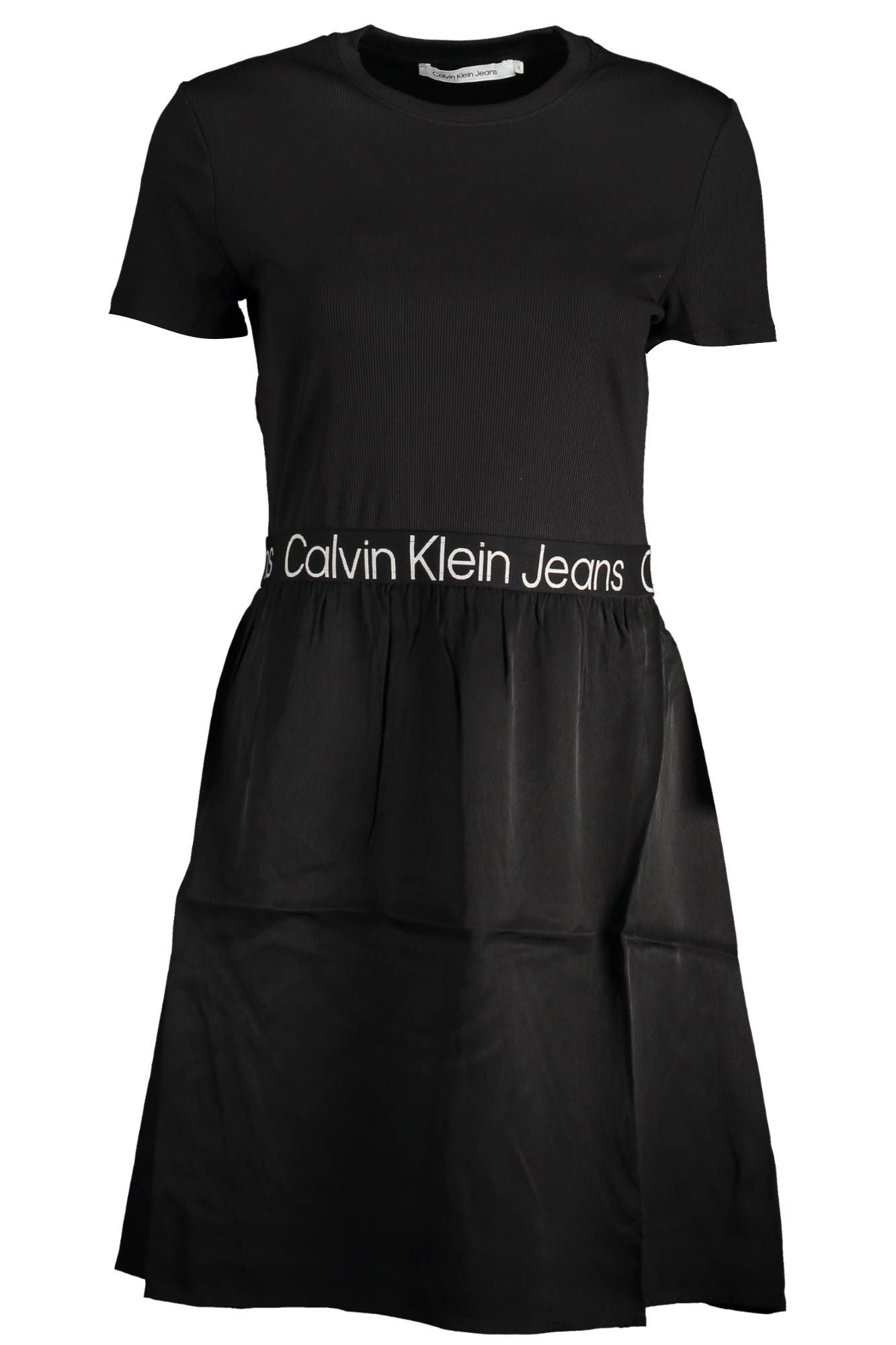 Calvin Klein Black Polyester Women Dress