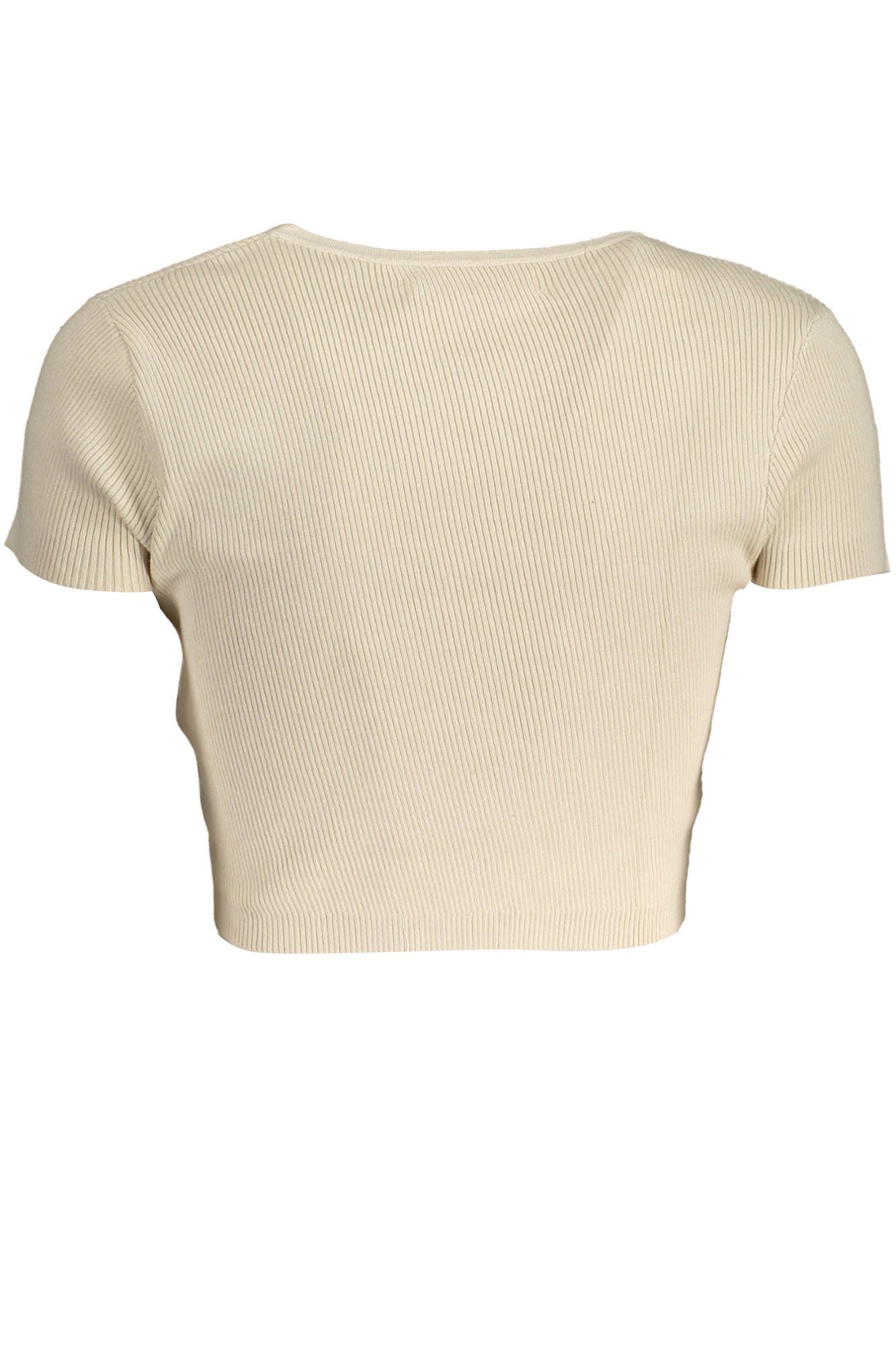 Calvin Klein Beige Cotton Women T-Shirt