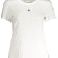 Calvin Klein White Cotton Women T-Shirt