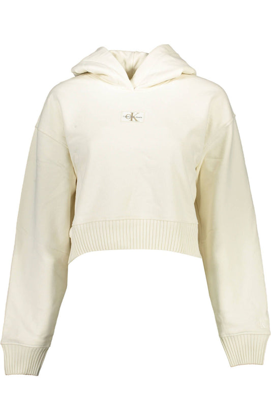 Calvin Klein White Cotton Women Sweater