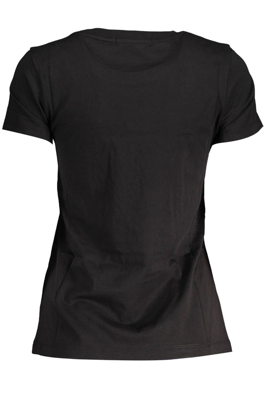 Calvin Klein Black Cotton Women T-Shirt