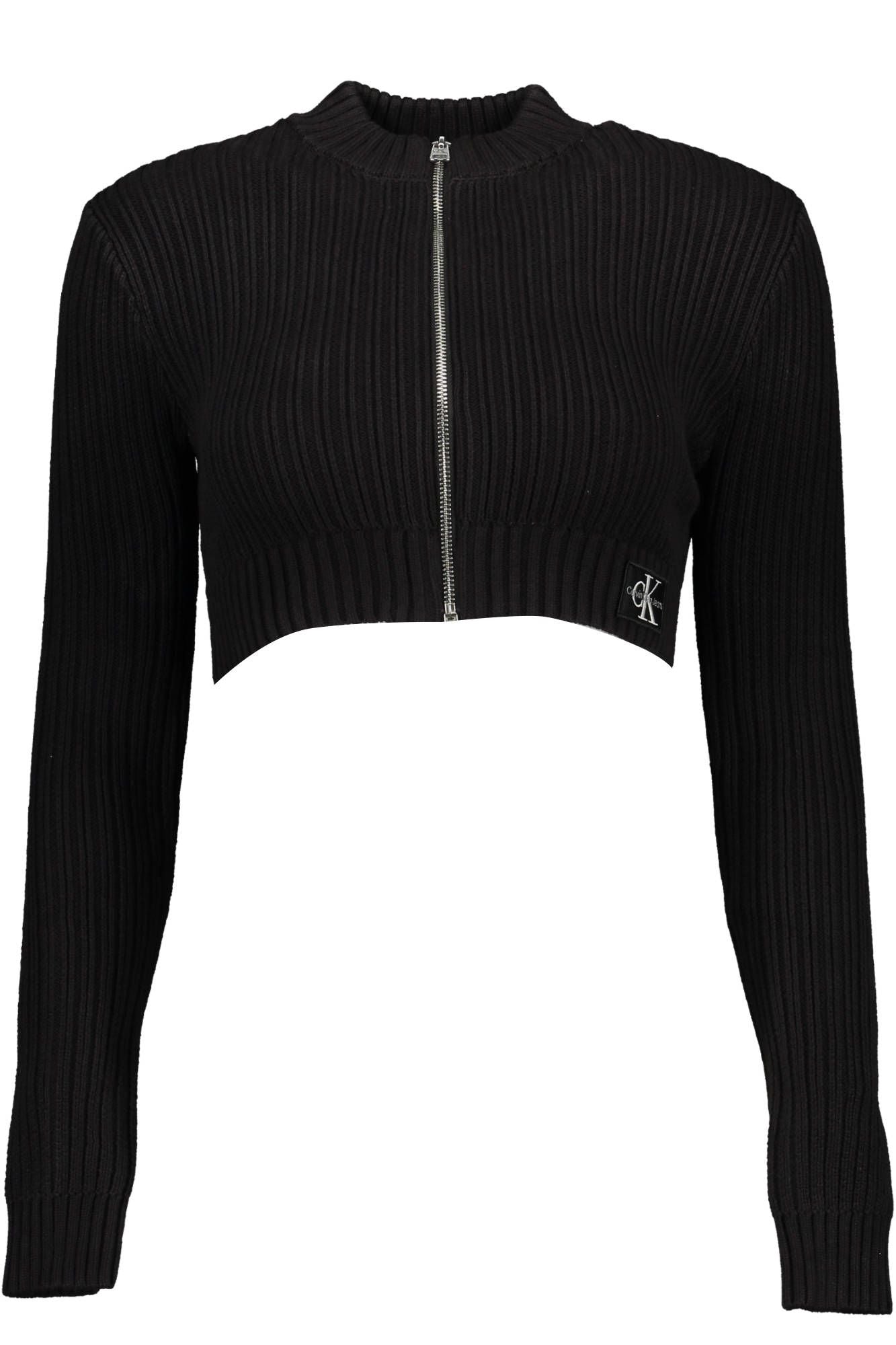 Calvin Klein Black Cotton Women Sweater