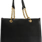 Guess Jeans Black Polyurethane Women Handbag